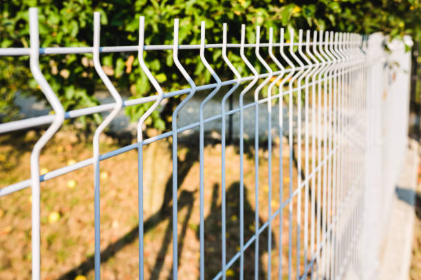 grating wire industrial fence panels, pvc metal fence panel